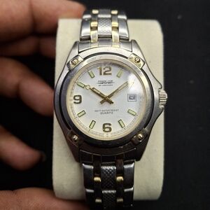 Prestige By Waltham Men's Silver and Gold Watch